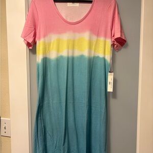 Sol Angeles Multicolor Ombre Tee